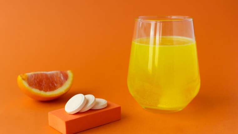 Vitamina C efervescente: uma opção refrescante e nutritiva